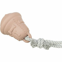 Kattenspeeltje Trixie Beige Katoen Natuurlijk rubber Kerstmis Bel 8