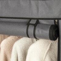 Kledingkast Max Home Donker grijs 105 X 160 X 44 CM 2 Stuks 4