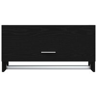 Kledingkast met lade Zwart Eiken 70 x 32,5 x 35 cm Bewerkt hout 8