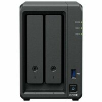 Netwerkopslag NAS Synology DS725+ Zwart AMD Ryzen R1600 8