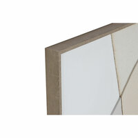 Schilderij Home ESPRIT Bruin Beige Jute polyestyreen Abstract Stads 82 x 3,8 x 102 cm (2 Stuks) 2