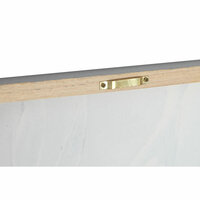 Schilderij Home ESPRIT Blauw Gouden Canvas Hout MDF Bloem Shabby Chic 60 x 3 x 90 cm (2 Stuks) 4