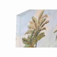 Schilderij Home ESPRIT Blauw Groen Strand Mediterrane 80 x 3 x 80 cm (2 Stuks) 2