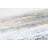 Schilderij Home ESPRIT Blauw Wit Abstract Modern 153 x 4,3 x 53 cm (2 Stuks) 3