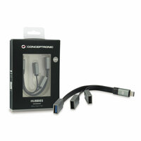 USB-HUB Conceptronic 110514407 Grijs 3