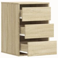 Ladekast 40x41x58 cm bewerkt hout sonoma eikenkleurig 5
