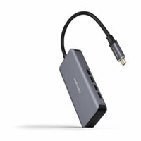 USB-HUB NANOCABLE 10.16.4504 Grijs 2