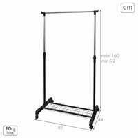 Kapstok Max Home Metaal (4 Stuks) 4