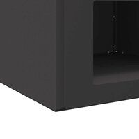 Vuurkorf Zwart 50 x 50 x 40 cm Staal 9