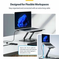 USB-HUB Startech H5A4A-USB-HUB-2 Zwart 7