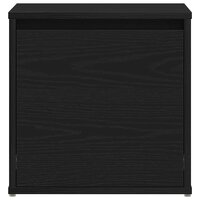 Ladekast met lade Zwart Eiken 40,5 x 40 x 40 cm Bewerkt hout 6