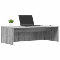 Aan de muur bevestigd bureau Grijs Sonoma 100 x 45 x 30 cm 3