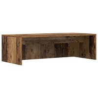 Aan de muur bevestigd bureau Oud Hout 100 x 45 x 30 cm 2