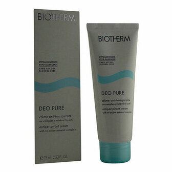 Deodorant Cr&egrave;me Pure Biotherm 75 ml (75 ml) 1