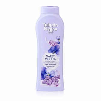 Douchegel Tulip&aacute;n Negro Sweet 650 ml Paars 1