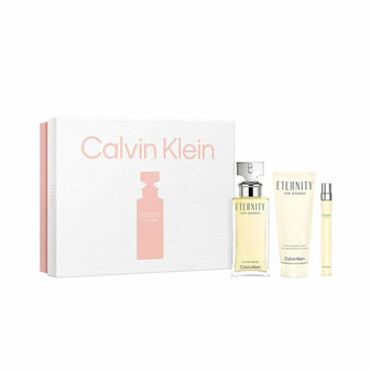 Parfumset voor Dames Calvin Klein Eternity EDP 3 Onderdelen verkleedkleding verkleedkleding 1