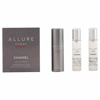 Parfumset voor Dames Chanel Allure Homme Sport Eau Extr&ecirc;me 20 ml 2 Onderdelen 1