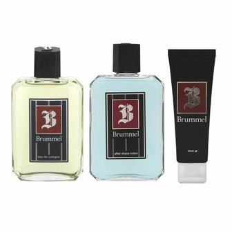 Parfumset voor Heren Puig EDC Brummel 3 Onderdelen 1
