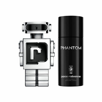 Parfumset voor Heren Paco Rabanne EDT Phantom 2 Onderdelen 2