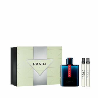Parfumset voor Heren Prada EDT Luna Rossa Ocean 3 Onderdelen 1