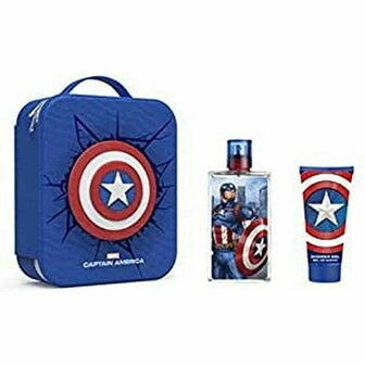 Parfumset voor Kinderen Capit&aacute;n Am&eacute;rica 1072801 EDT 100 ml 2 Onderdelen 1
