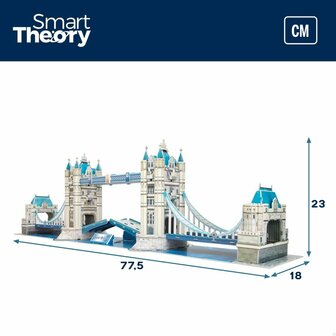 3D puzzel Colorbaby Tower Bridge 120 Onderdelen 77,5 x 23 x 18 cm (6 Stuks) 7