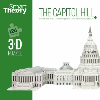 3D puzzel Colorbaby Capitolio 126 Onderdelen 52,5 x 20,5 x 23,5 cm (6 Stuks) 3