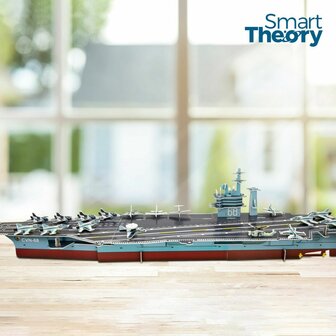 3D puzzel Colorbaby Nimitz Vliegdekschip 67 Onderdelen 77 x 18 x 20 cm (6 Stuks) 6