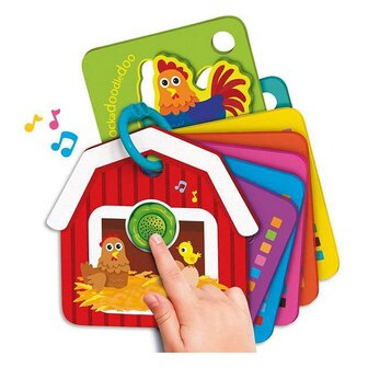 Kinderpuzzel Reig Flash Cards dieren Boerderij 3