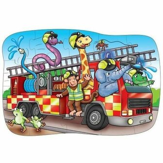 Puzzel Orchard Big fire Engine (FR) 2