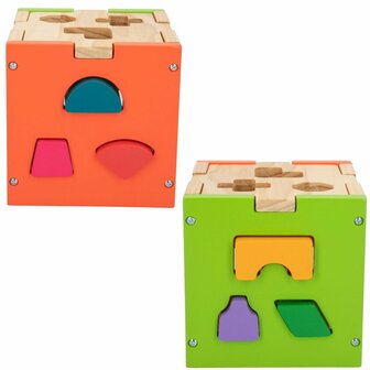 Houten Kinderpuzzel Woomax 15 x 15 x 15 cm (6 Stuks) 4