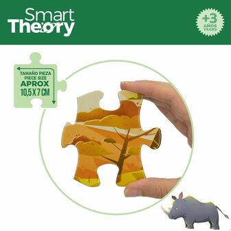 Kinderpuzzel Colorbaby Wild Animals 60 Onderdelen 60 x 44 cm (6 Stuks) 4
