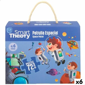 Puzzel Colorbaby Space Patrol 72 Onderdelen 90 x 60 cm (6 Stuks) 1
