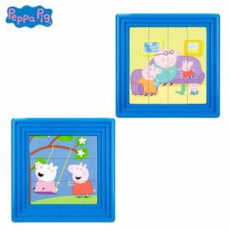 Kinderpuzzel Peppa Pig 25 Onderdelen 19 x 4 x 19 cm (6 Stuks) 6