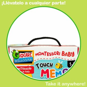 Memory Spel Lisciani Kinderpuzzel Tactiel 24 Onderdelen 4