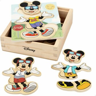 Houten Kinderpuzzel Disney Hout (19 pcs) 2