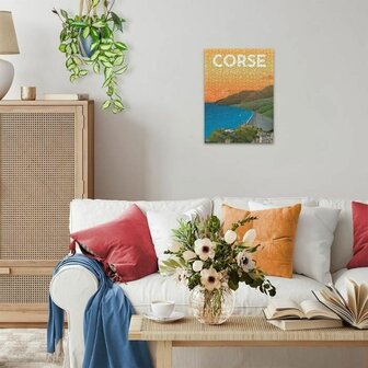 Puzzel Nathan Affiche de la Corse 4