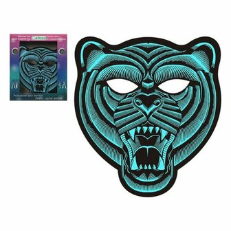Masker LED Tijger 1