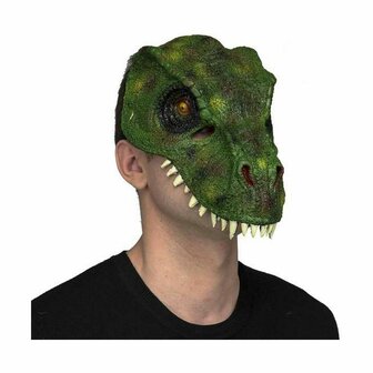 Masker My Other Me Groen &Eacute;&eacute;n maat Dinosaurus 1