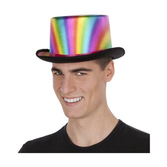 Hoge hoed My Other Me Rainbow 1