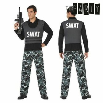 Kostuums voor Volwassenen S.W.A.T. Politie - Maat: XXL 4