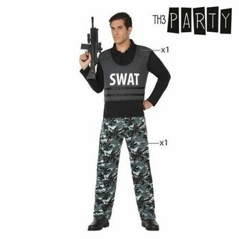 Kostuums voor Volwassenen S.W.A.T. Politie - Maat: XXL 5