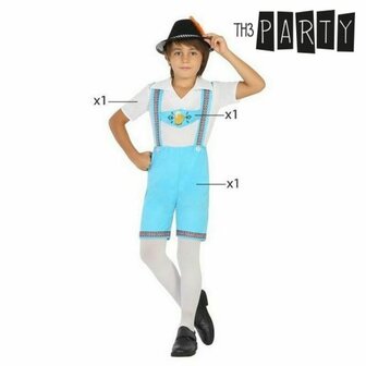 Kostuums voor Kinderen Duits (3 pcs) - Maat: 7-9 Jaar 2