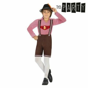 Kostuums voor Kinderen Duits Bruin (3 pcs) - Maat: 5-6 Jaar 1