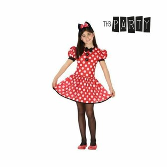 Kostuums voor Kinderen Minnie Mouse 26947 Rood Fantasie 5-6 Jaar (2 Onderdelen) 1