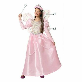 Kostuums voor Kinderen Fee-meter Roze - Maat: 5-6 Jaar 2