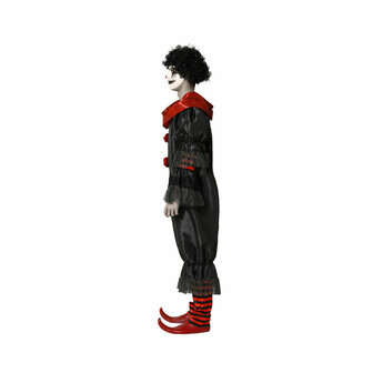Kostuums voor Volwassenen Zwart Clown (1 Onderdelen) - Maat: XS/S 5