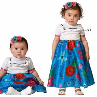 Kostuums voor Volwassenen Blauw Colombia Kinderen - Maat: 24 maanden 1