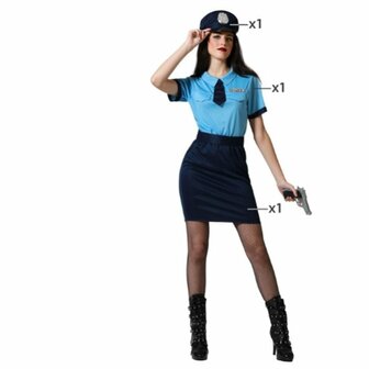Kostuums voor Volwassenen Politie Vrouw - Maat: XS/S 1