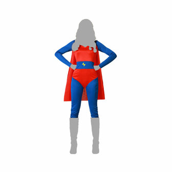Kostuums voor Volwassenen Superheld Vrouw - Maat: XL 1